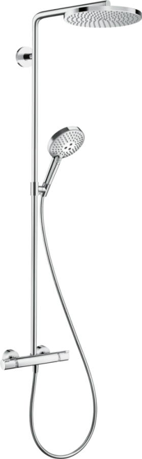Фото Душевая стойка hansgrohe Raindance Select S Showerpipe 240 1jet P с термостатом 27633000