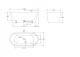 Фото Акриловая ванна BelBagno 160x75 BB71-1600-W0 без перелива