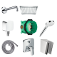 Фото Душевой набор hansgrohe ShowerSet Crometta E/Logis 27957000 хром