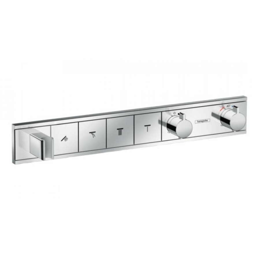 Фото Смеситель для душа с термостатом hansgrohe RainSelect 15357000 хром