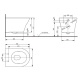 Фото Унитаз подвесной TOTO MH CW162Y#XW