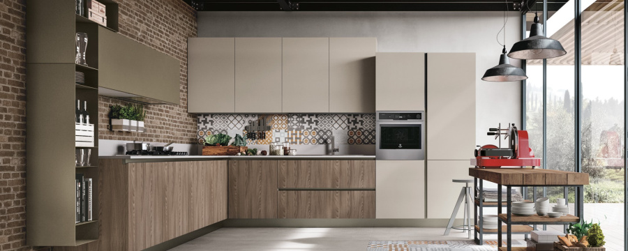 Фото Кухня Stosa Infinity прямая 390 см