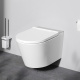 Фото Подвесной унитаз-биде AM.PM Inspire CleanCare CCC501700SC с крышкой-сиденьем
