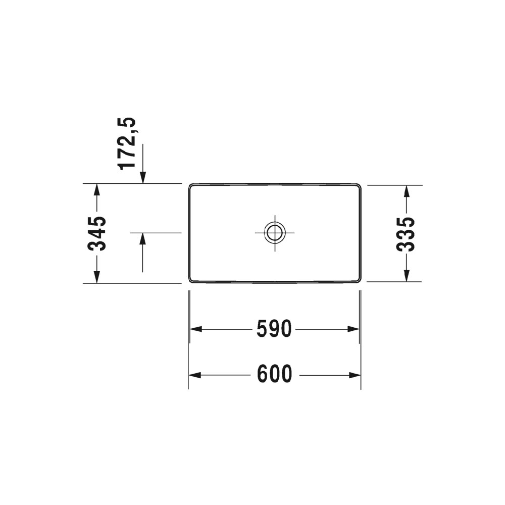 Фото Раковина Duravit DuraSquare 60 2355600000