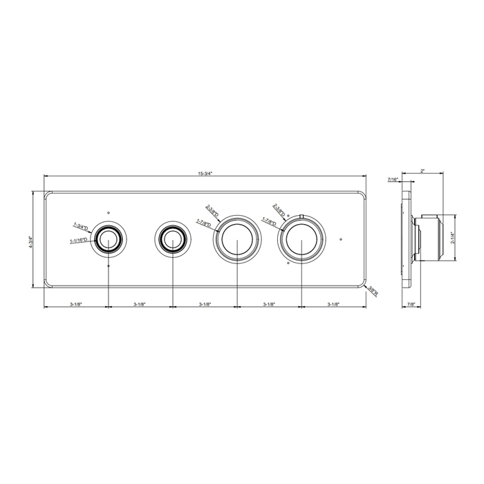Фото Смеситель для душа Gessi Hi-Fi Eclectic 65222#299 черный матовый