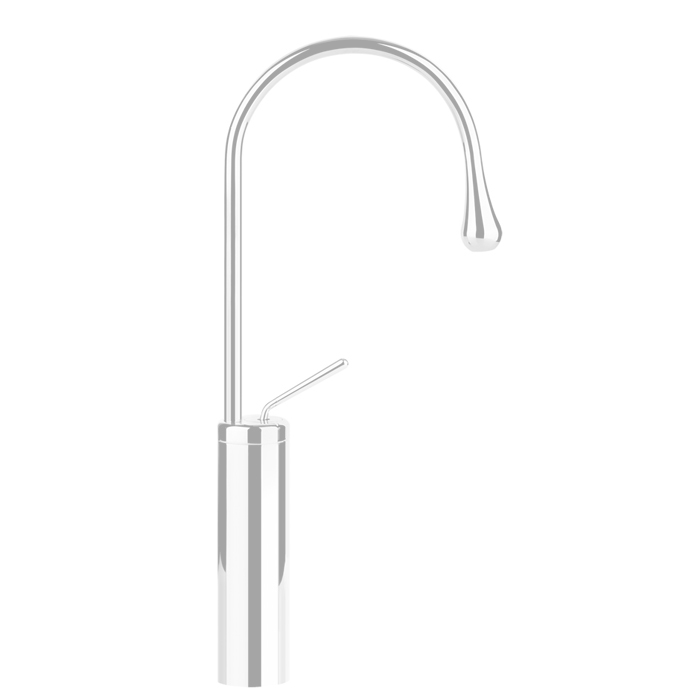 Фото Смеситель для раковины Gessi Goccia 33608#279 белый матовый