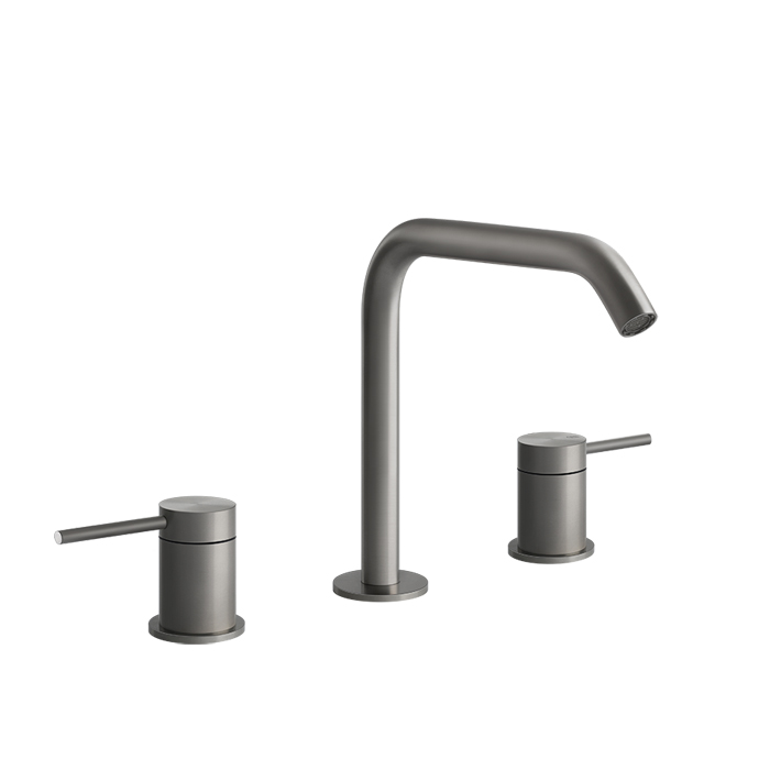Фото Смеситель для раковины Gessi 316 54012#239 нержавейка