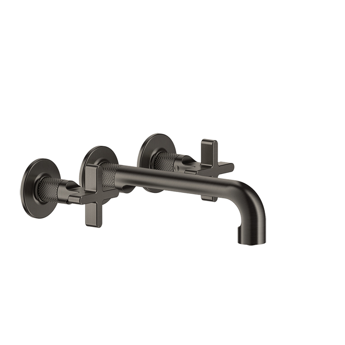 Фото Смеситель для раковины Gessi Inciso 58190#299 черный матовый