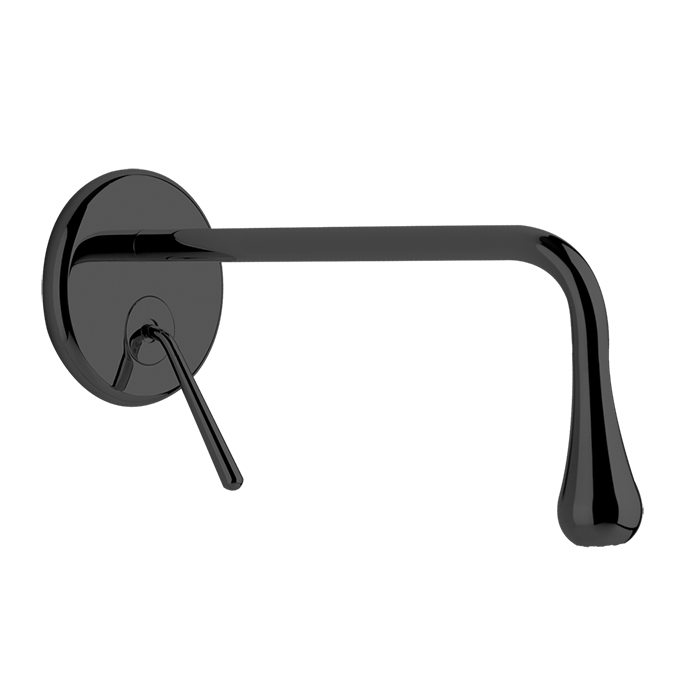 Фото Смеситель для душа Gessi Goccia 33686#299 черный матовый