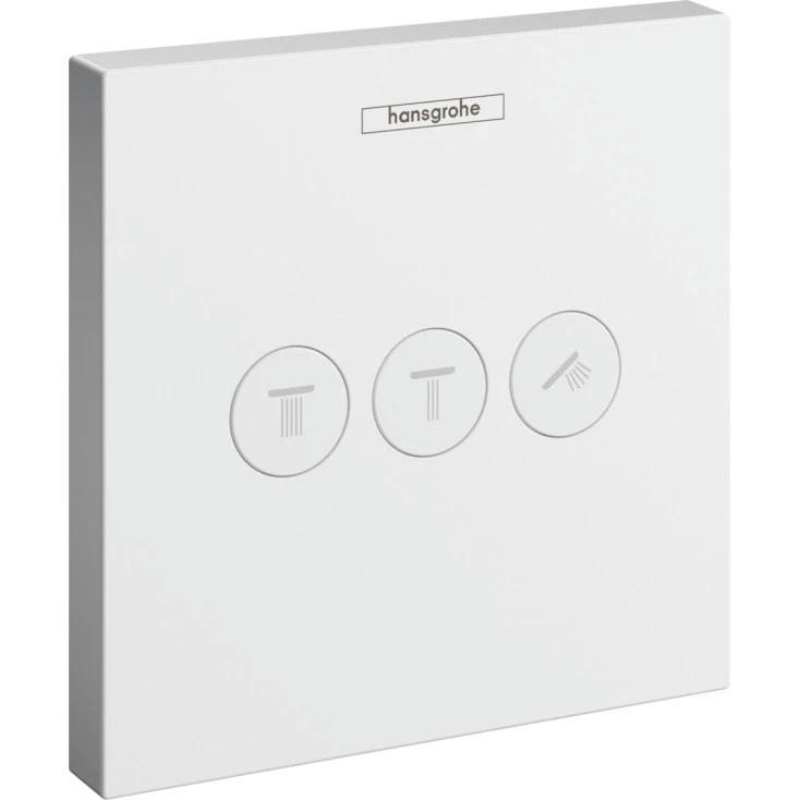 Фото Переключатель потоков для душа hansgrohe Select 15764700 матовый белый