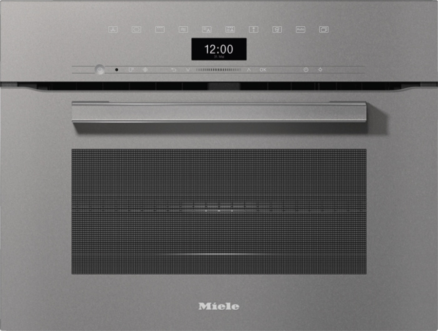 Фото Духовой шкаф с СВЧ Miele H7440BMXGRGR