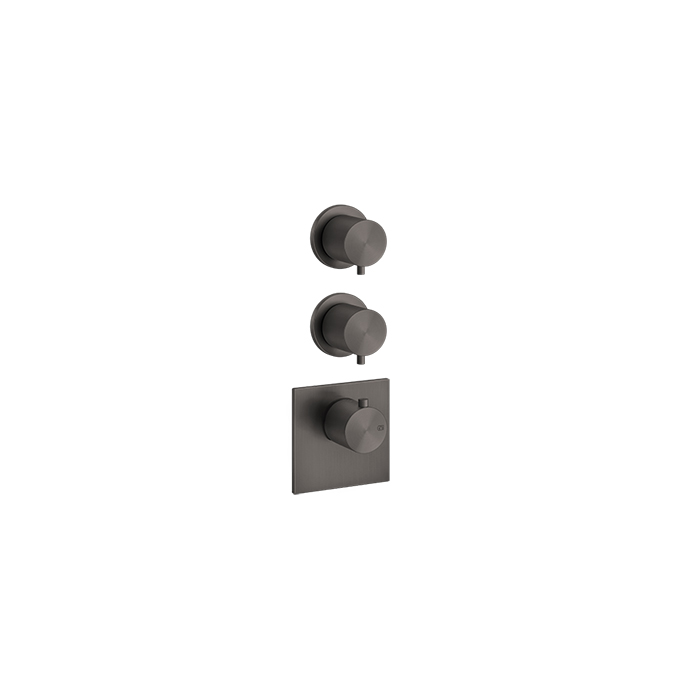 Фото Смеситель для душа Gessi 316 54504#707 черный матовый