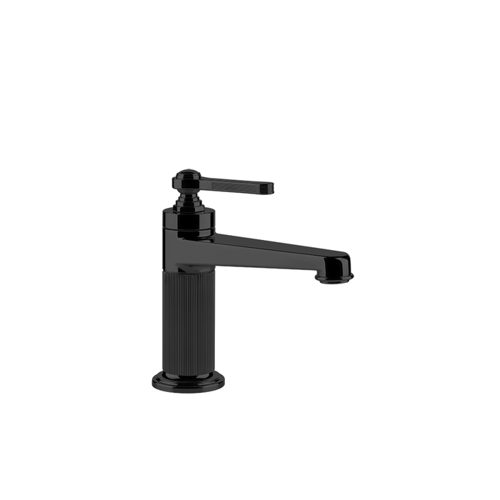 Фото Смеситель для раковины Gessi Venti 20 65001#299 черный матовый