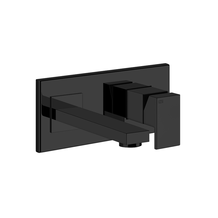 Фото Смеситель для раковины Gessi Rettangolo 44840#299 черный матовый