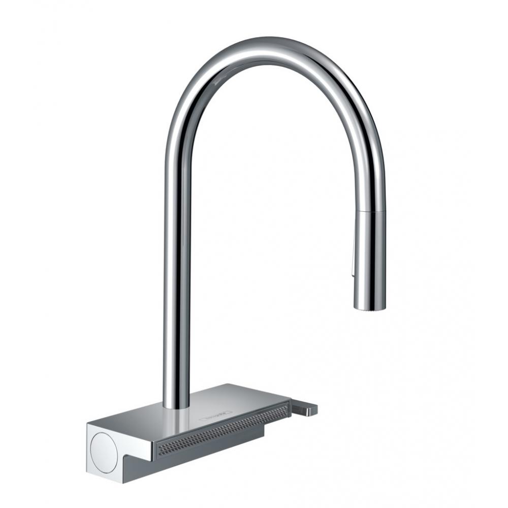 Фото Смеситель для кухни hansgrohe Aquno Select M81, 170, 3jet 73837000 с вытяжным душем