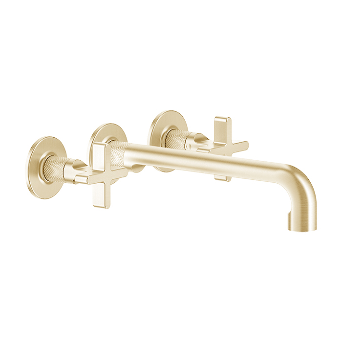 Фото Смеситель для раковины Gessi Inciso 58192#246 золото