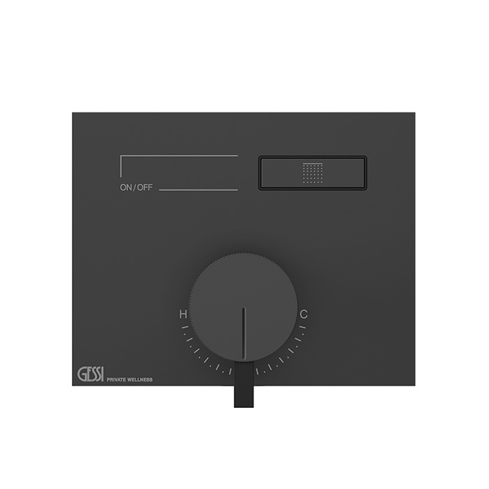 Фото Смеситель для душа Gessi Hi-Fi 63061#299 черный матовый