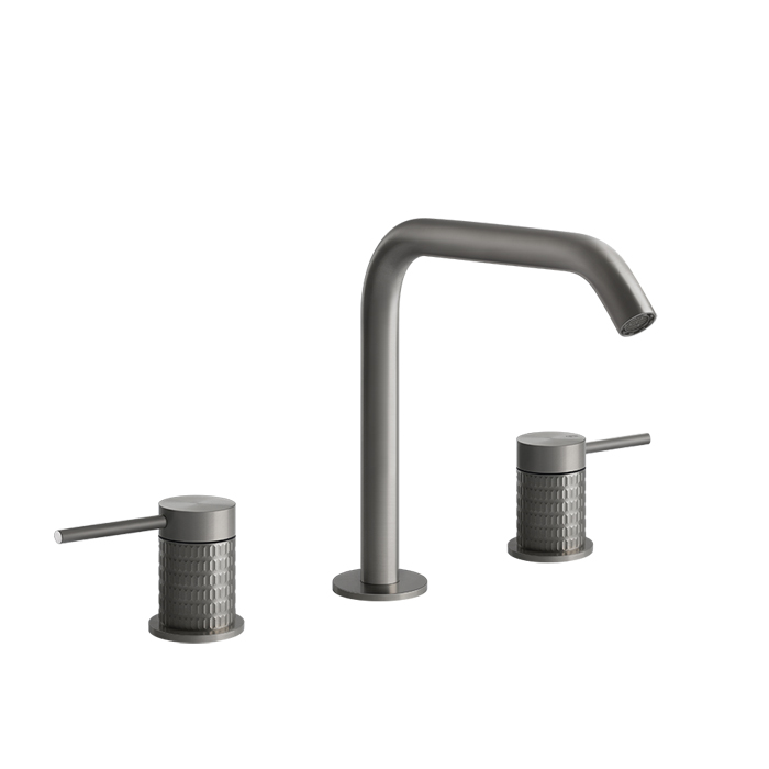 Фото Смеситель для раковины Gessi 316 54212#239 нержавейка
