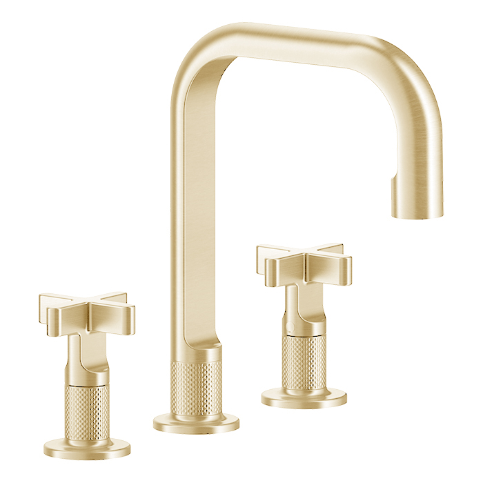 Фото Смеситель для раковины Gessi Inciso 58113#246 золото