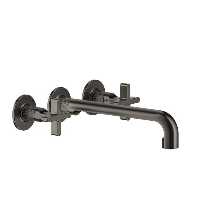 Фото Смеситель для раковины Gessi Inciso 58192#299 черный матовый