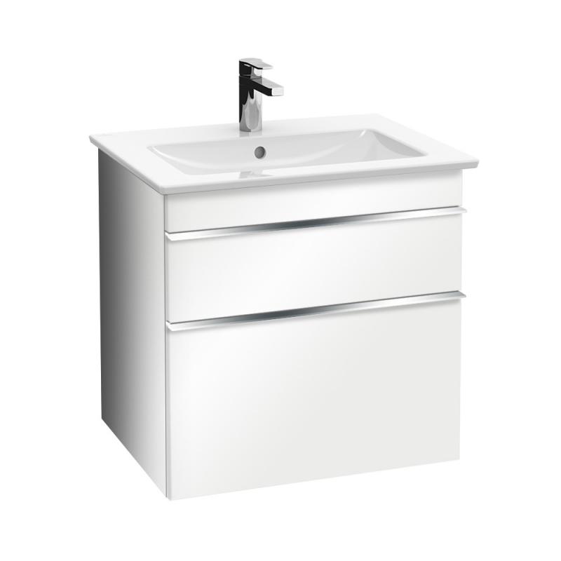 Фото Тумба под раковину Villeroy&Boch Venticello A92301DH, белый глянец