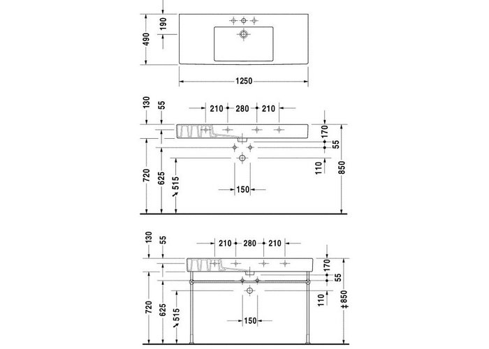 Фото Раковина Duravit Vero 329120000