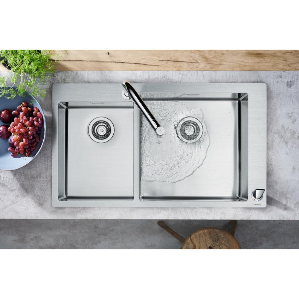 Фото Кухонная комбинация hansgrohe C71-F655-09 43206800 сталь
