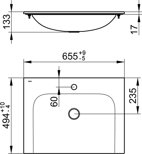 Фото Раковина Keuco Plan 65 32950316501
