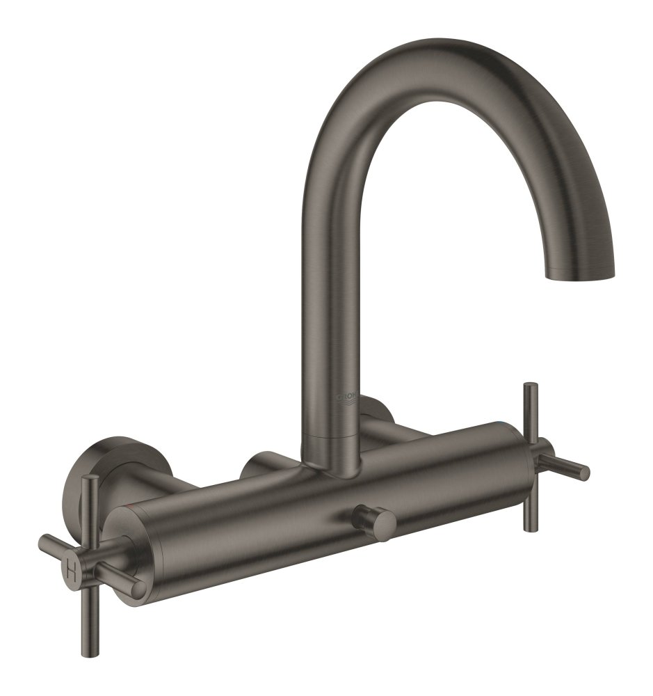 Фото Смеситель для ванны Grohe Atrio New 25010AL3 темный графит матовый