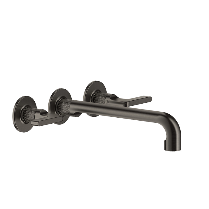 Фото Смеситель для раковины Gessi Inciso 58092#299 черный матовый