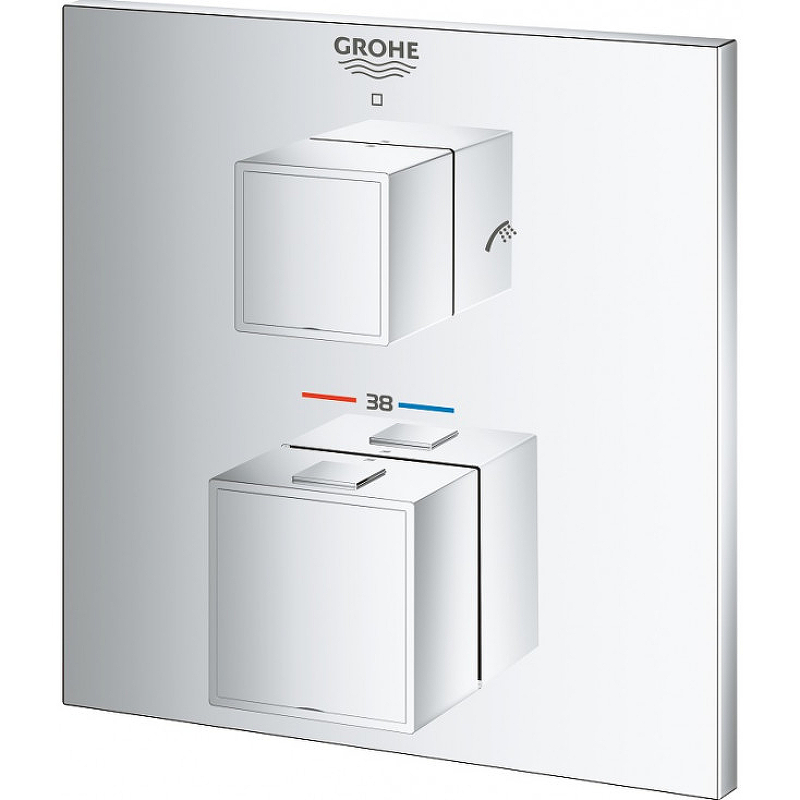 Фото Смеситель для ванны Grohe Grohtherm Cube 24155000