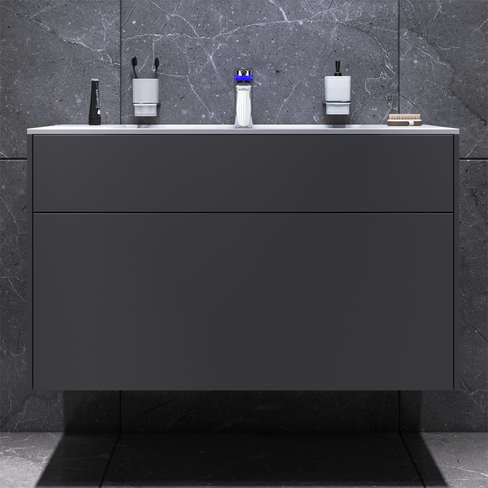 Фото Тумба под раковину AM.PM Inspire V2.0 M50AFHX1003GM 100 см графит матовый