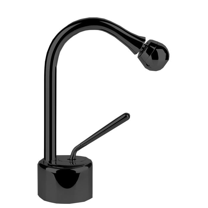 Фото Смеситель для раковины Gessi Goccia 33807#299 черный матовый