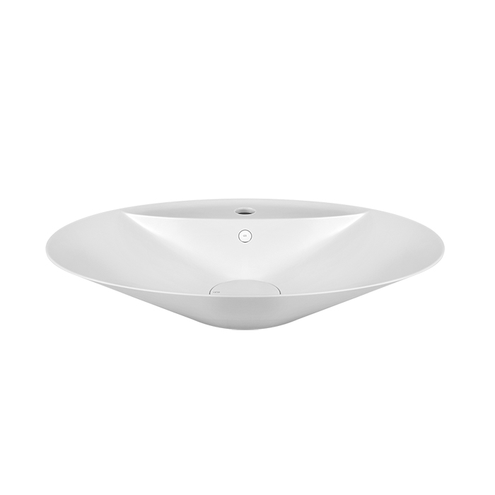 Фото Раковина Gessi Cono 75 см 45905#521 белый матовый