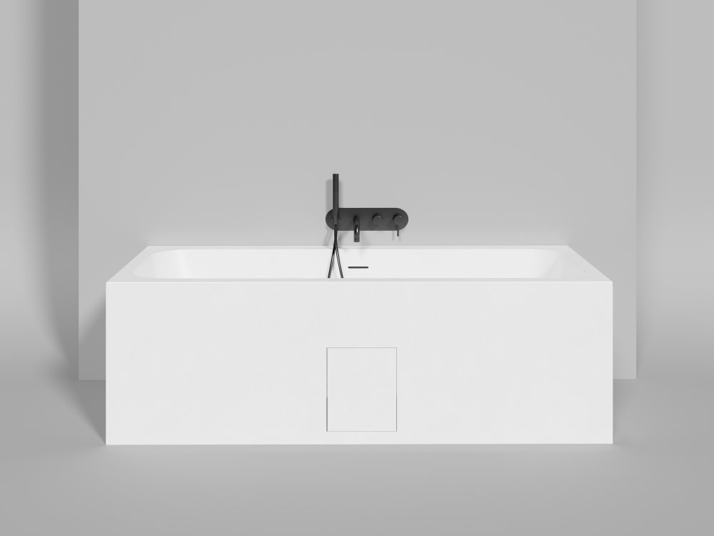 Фото Ванна из искусственного камня Salini Orlando Axis Kit 180х80 103312G