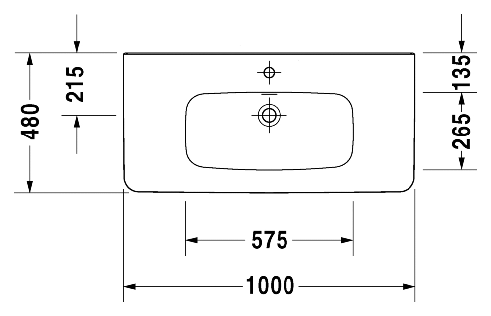 Фото Раковина Duravit DuraStyle 2320100000