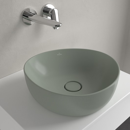 Фото Раковина Villeroy&Boch Antao 40 4A7240R8 утренний зеленый