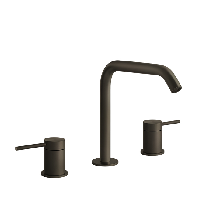 Фото Смеситель для раковины Gessi 316 54012#726 бронза