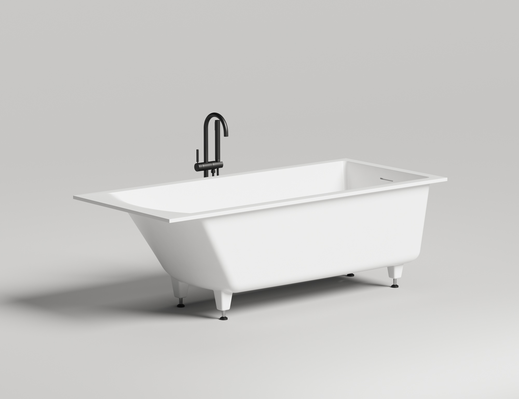 Фото Ванна из искусственного камня Salini Cascata Kit 180x80 104513M