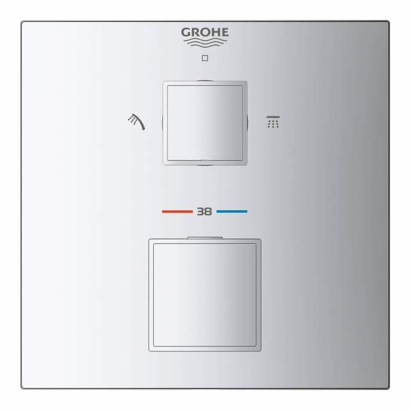 Фото Смеситель для душа Grohe Grohtherm Cube 24154000