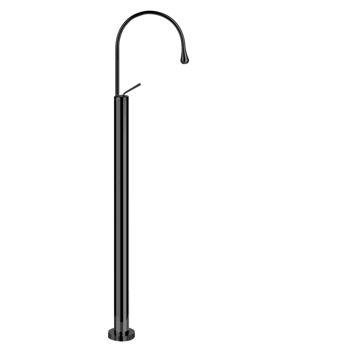 Фото Смеситель для раковины Gessi Goccia 33624#299 черный матовый