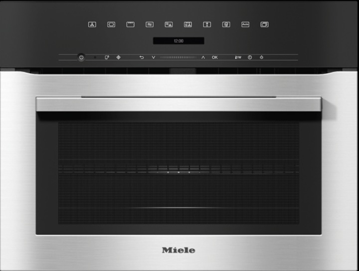Фото Духовой шкаф с СВЧ Miele H7140BMCLST