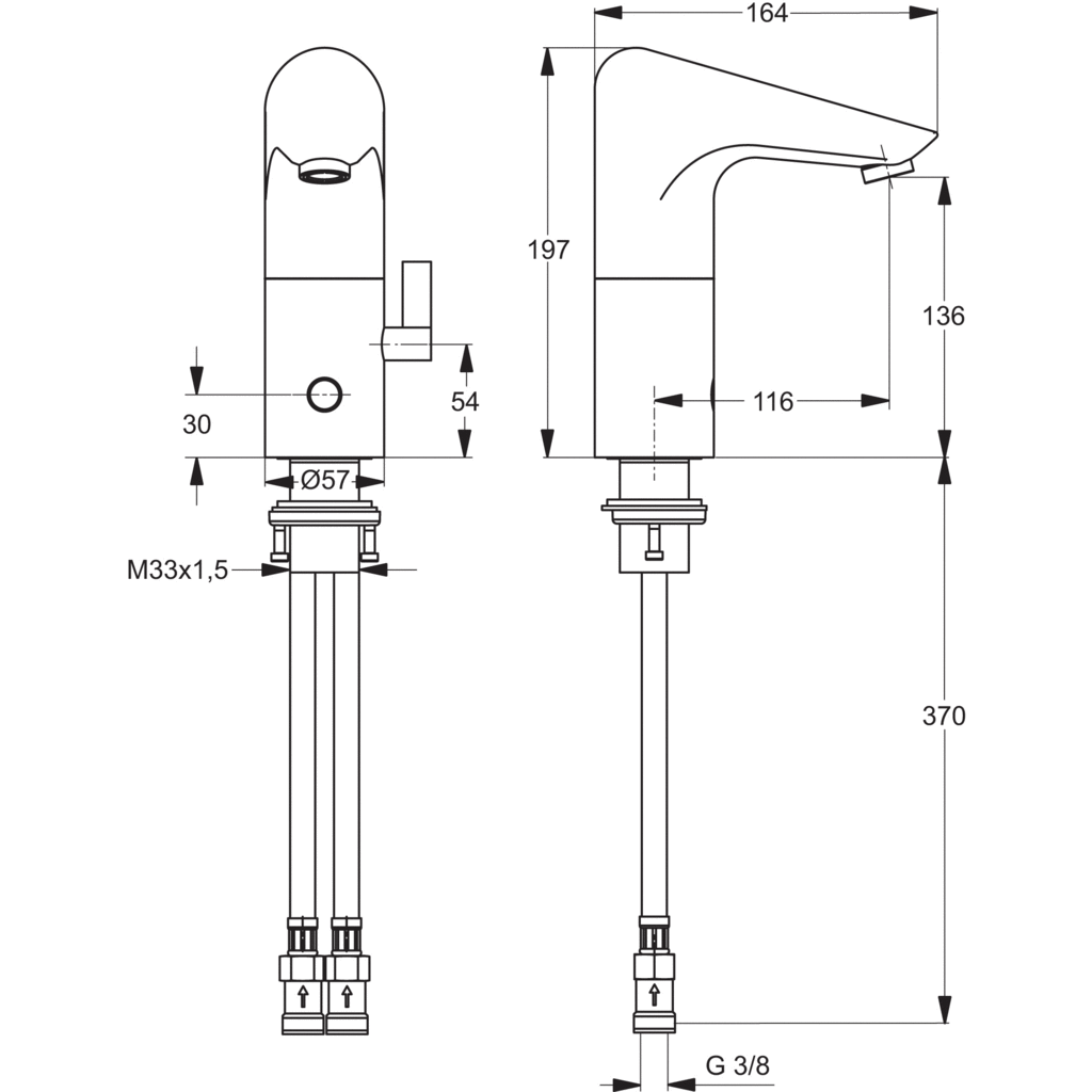 Фото Смеситель для раковины Ideal Standard Ceraplus A4154AA