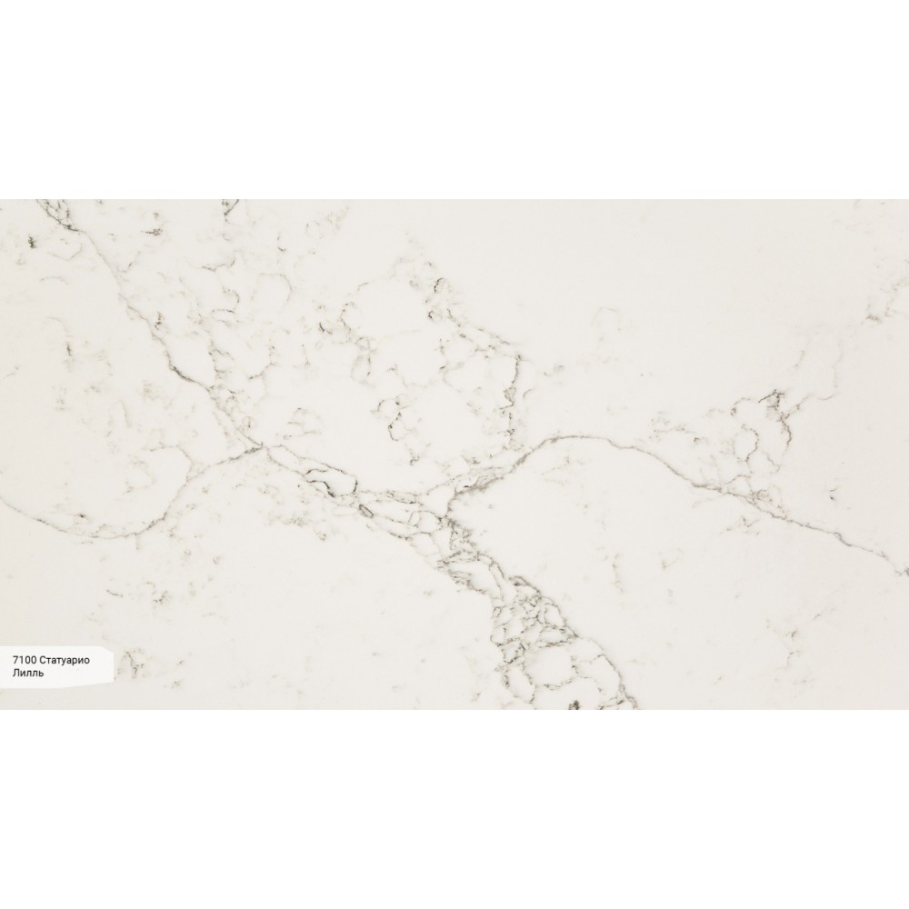 Фото Столешница Avant Quartz 7100 Статуарио Лиль