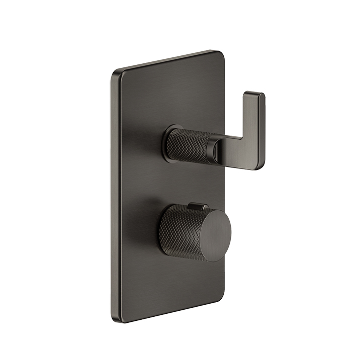 Фото Смеситель для душа Gessi Inciso 58134#299 черный матовый