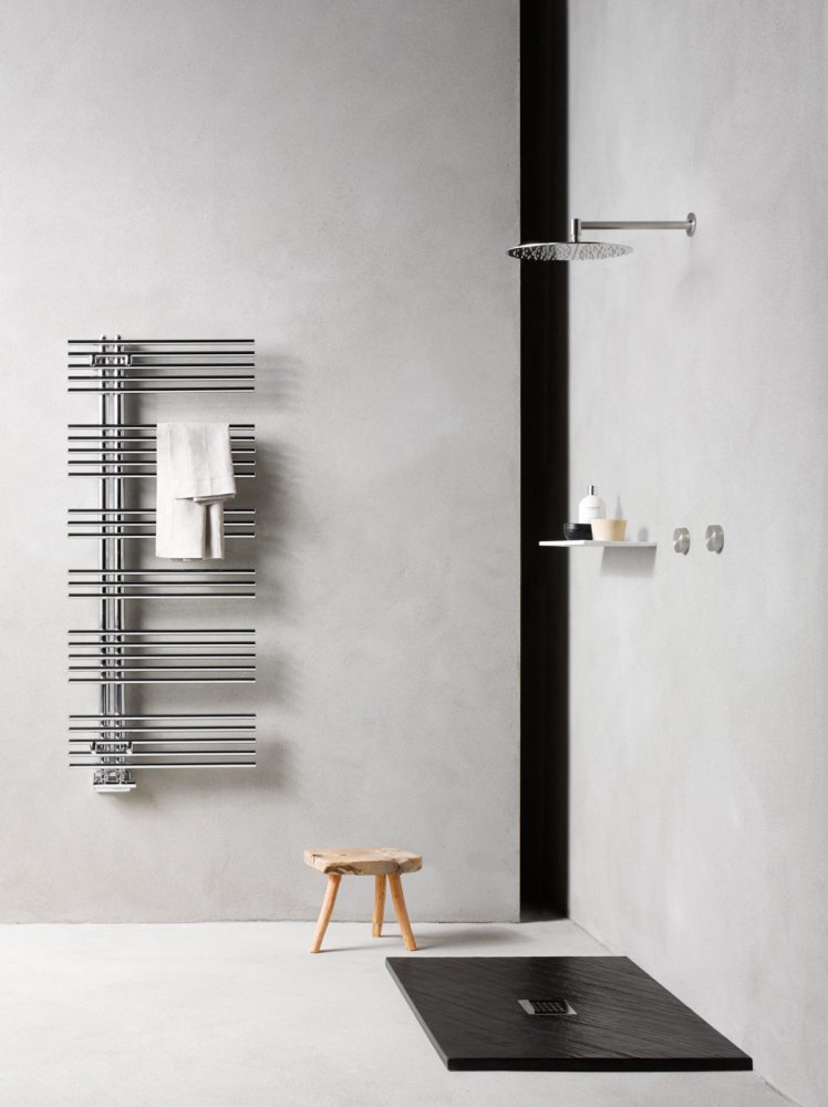 Фото Полотенцесушитель электрический CALEIDO PAVONE 20 CHROME PASX0851CRE