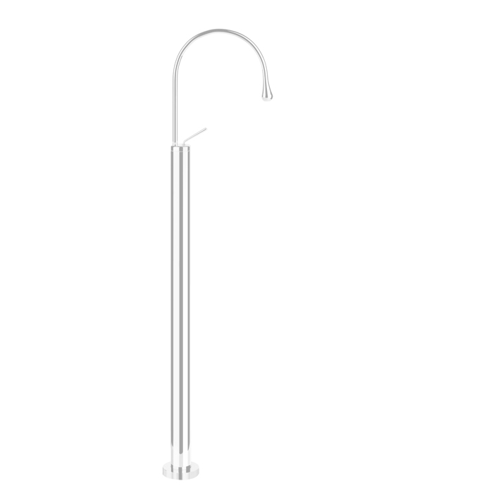 Фото Смеситель для раковины Gessi Goccia 33624#279 белый матовый
