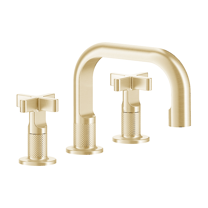 Фото Смеситель для раковины Gessi Inciso 58111#246 золото