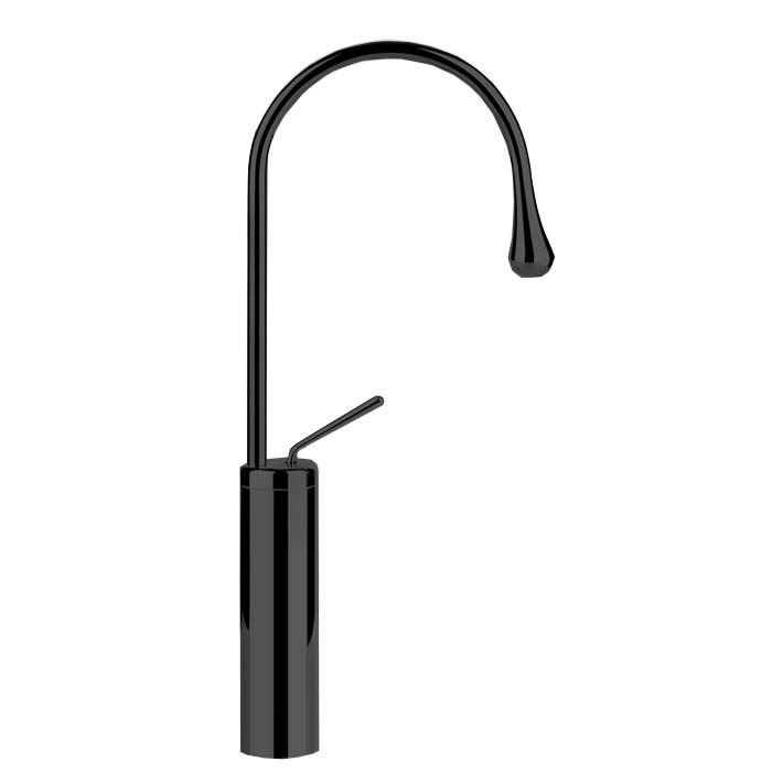 Фото Смеситель для раковины Gessi Goccia 33809#299 черный матовый