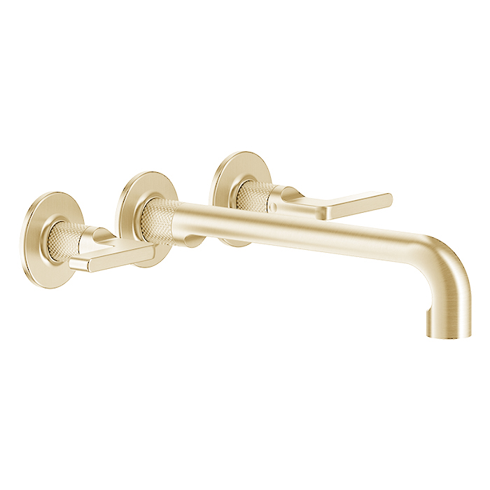 Фото Смеситель для раковины Gessi Inciso 58092#246 золото